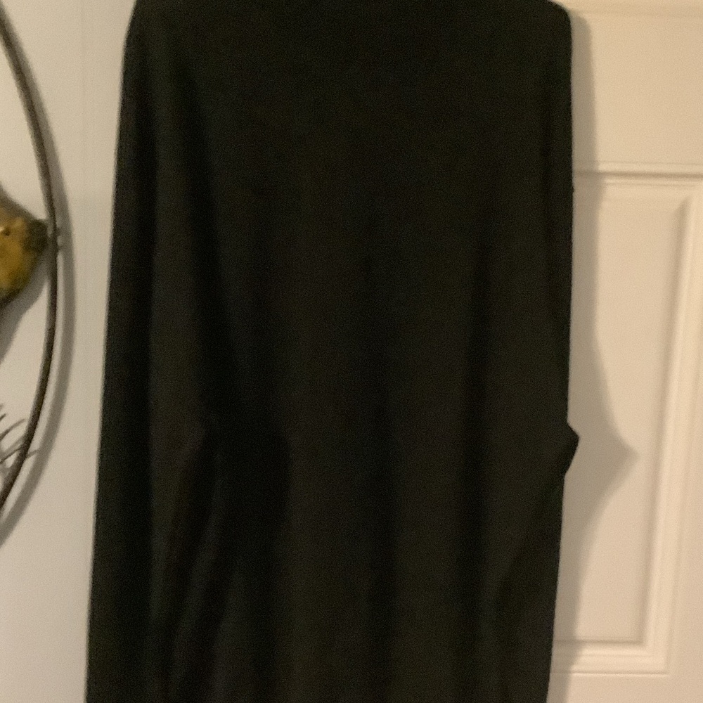 Classic Black mock Turtleneck Sweater for Men,‎ wool 46%